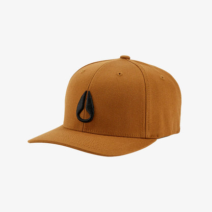 Nixon Deep Down FlexFit Cap Brown / Black