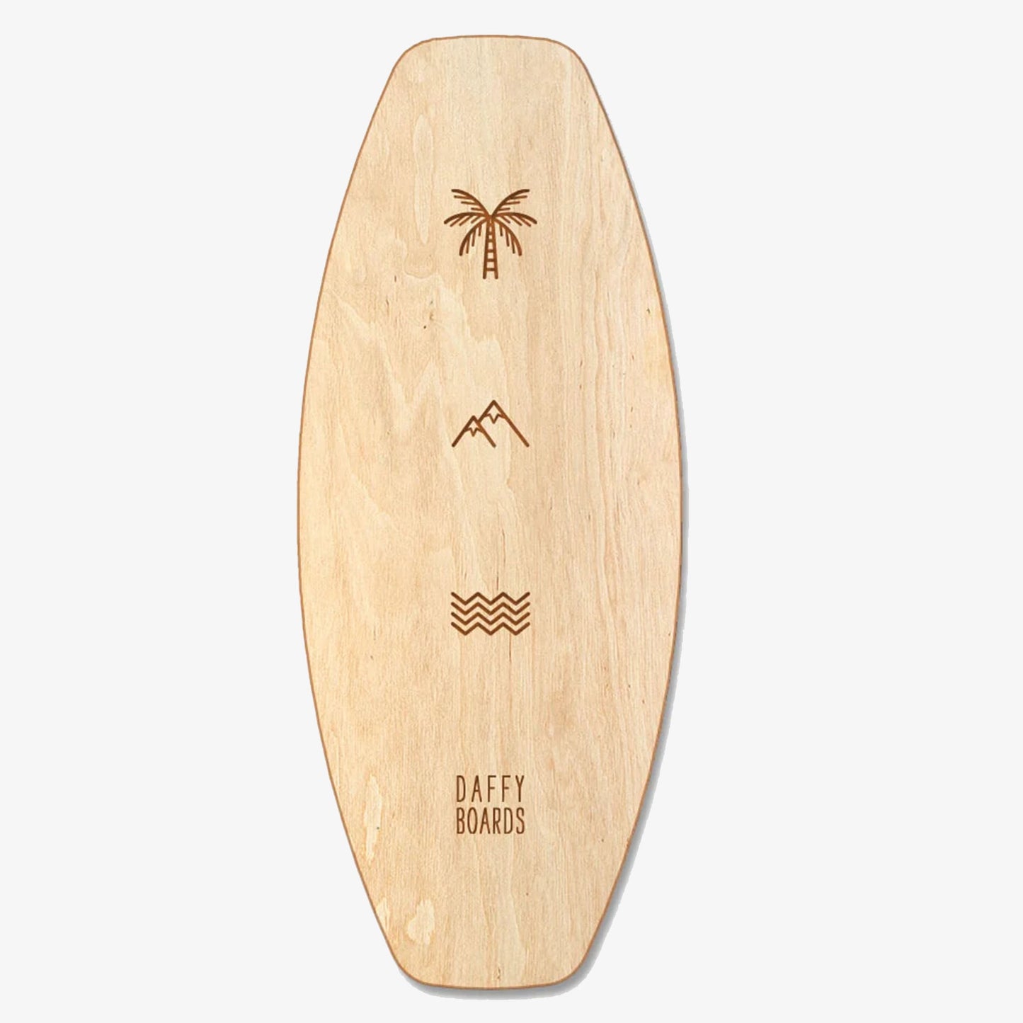 Daffy Boards Allrounder Balance Board Set mit Korkrolle