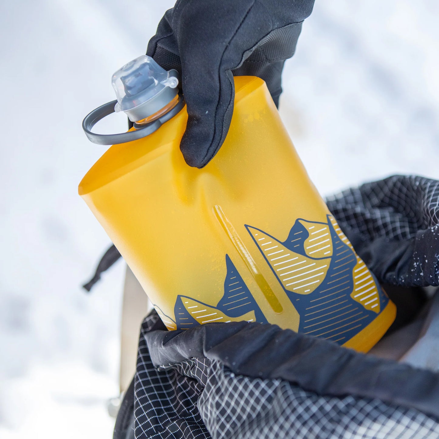 Hydrapak STOW 1L - Mammoth Grey
