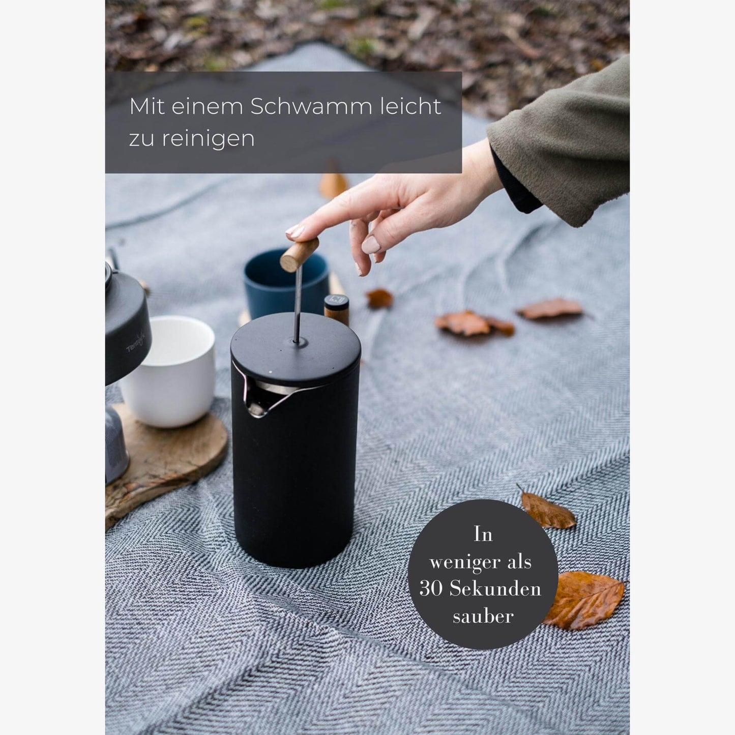 Lambda Coffee Caldera Black 0,6l French Press