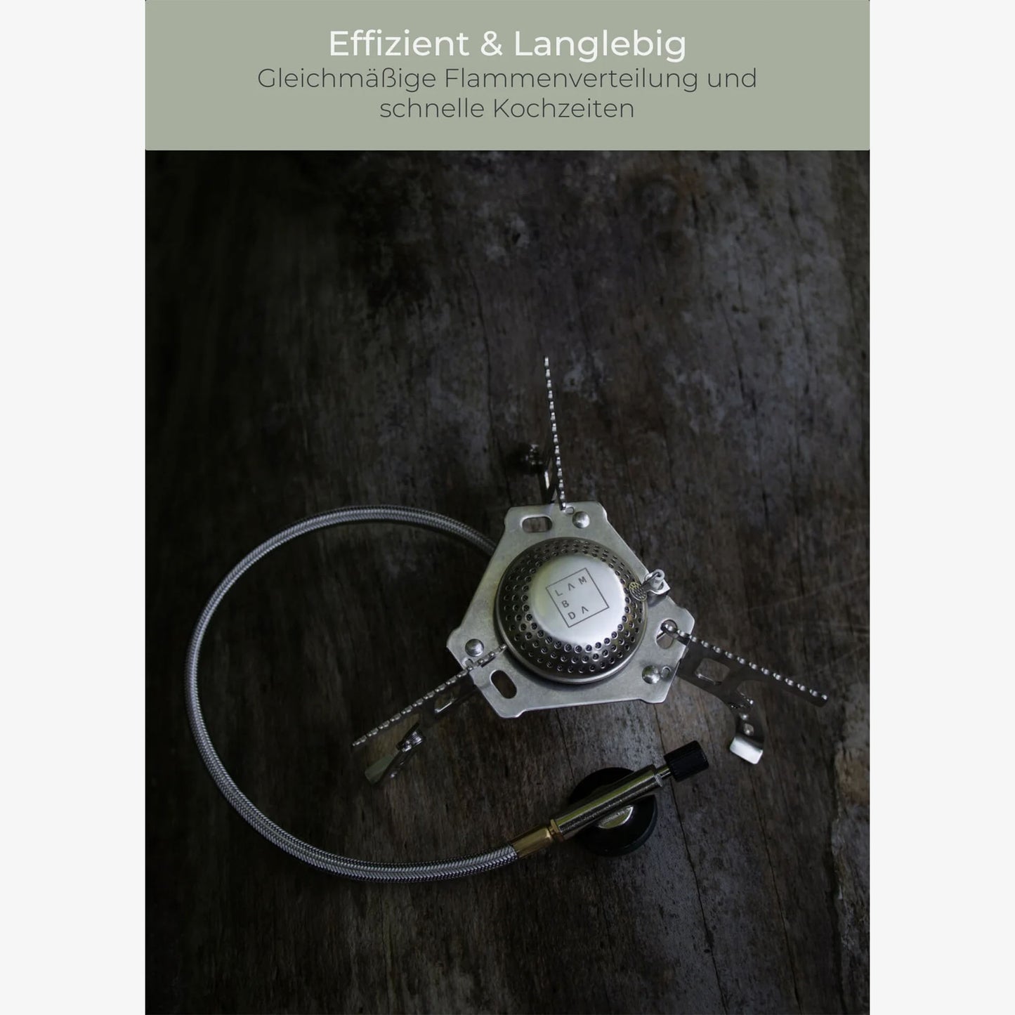 Lambda Coffee Fuoco Tripod Gaskocher