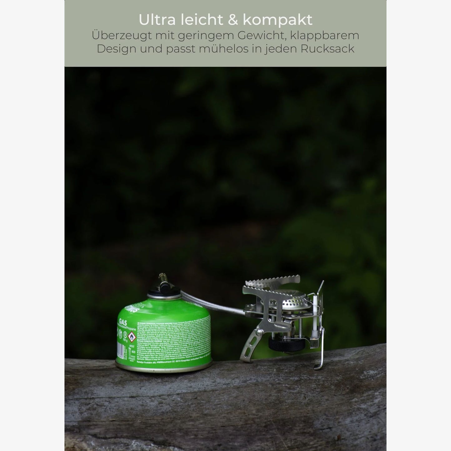 Lambda Coffee Fuoco Tripod Gaskocher