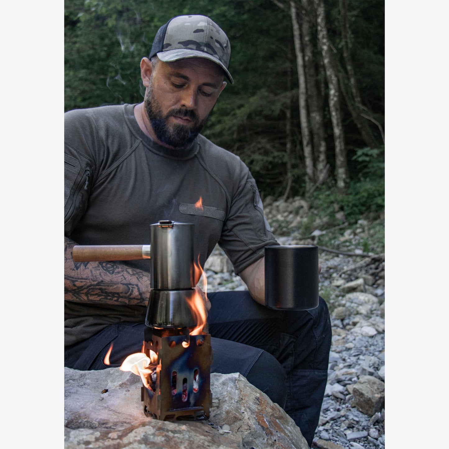 Lambda Coffee Nomad Woodbox