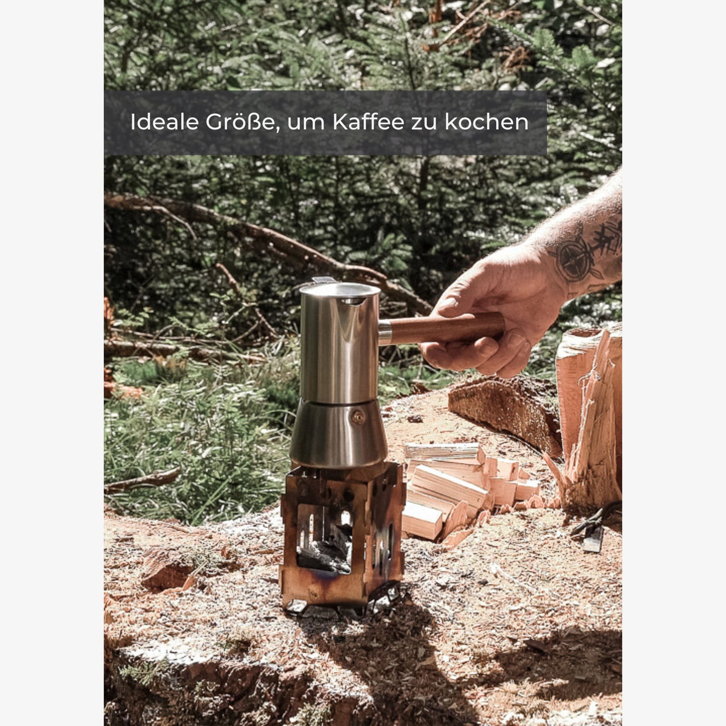 Lambda Coffee Nomad Woodbox