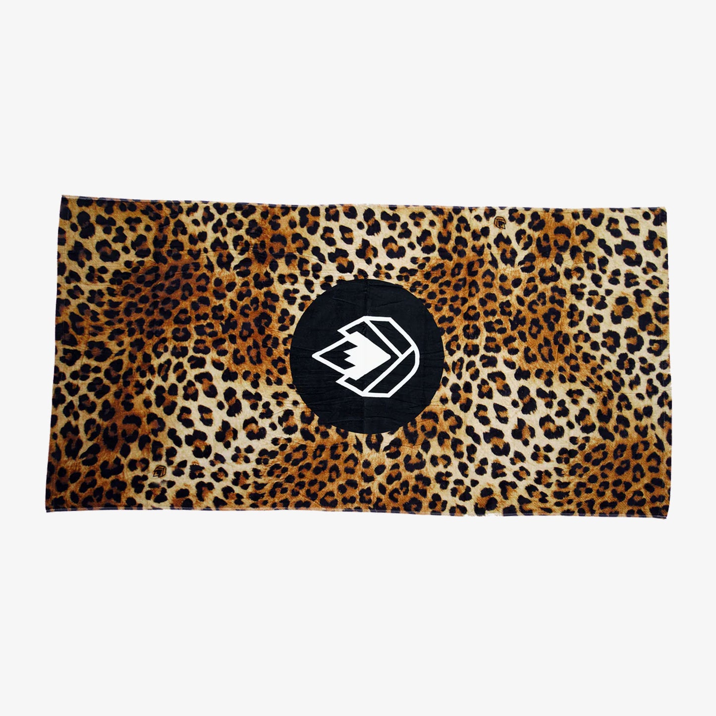 Phieres Beach Leophard Black/Leo Handtuch