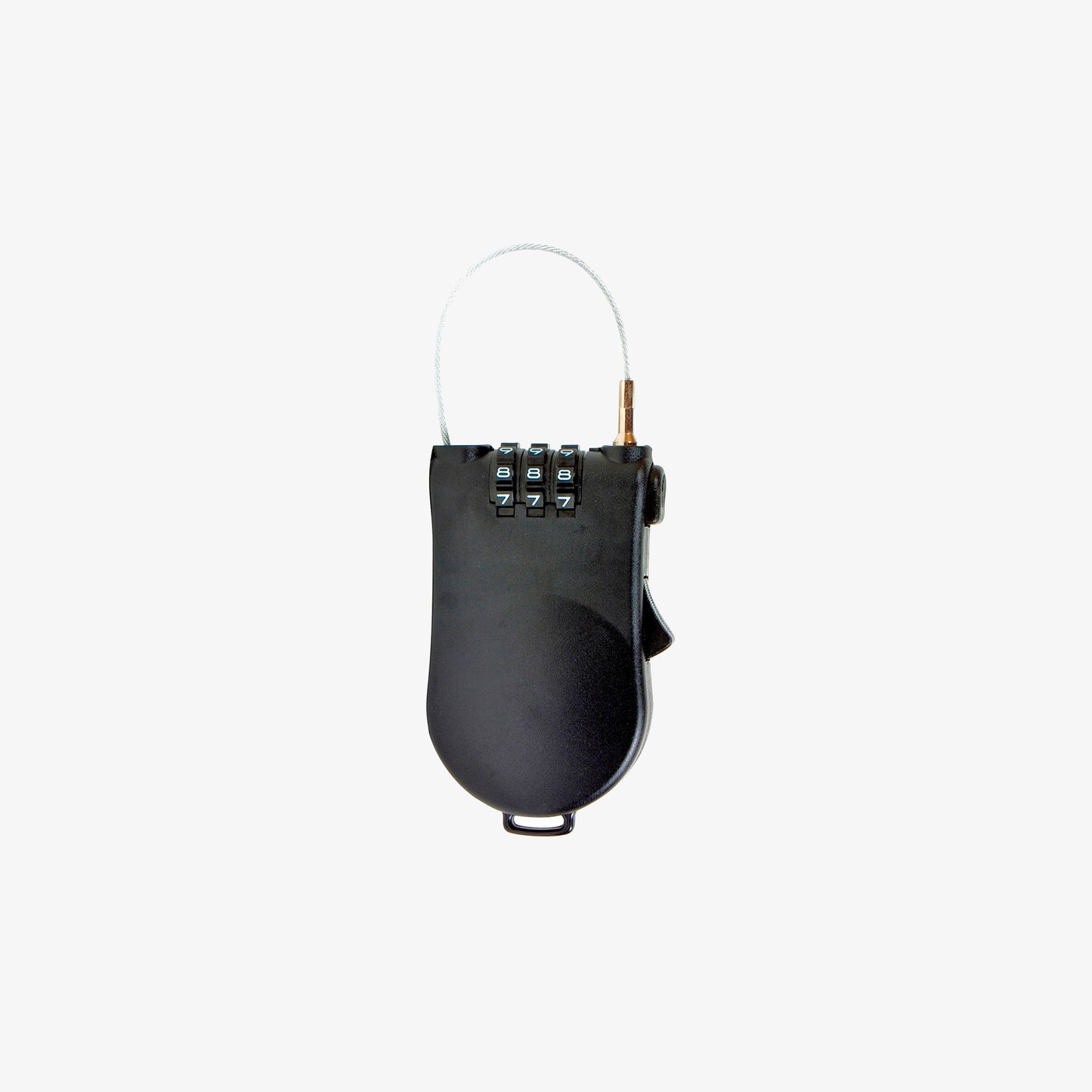 Basic Nature Zahlenschloss mit Drahtseil