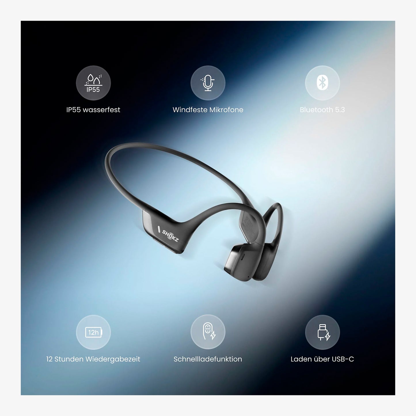 Shokz OpenRun Pro 2 Mini Black Open Ear Kopfhörer