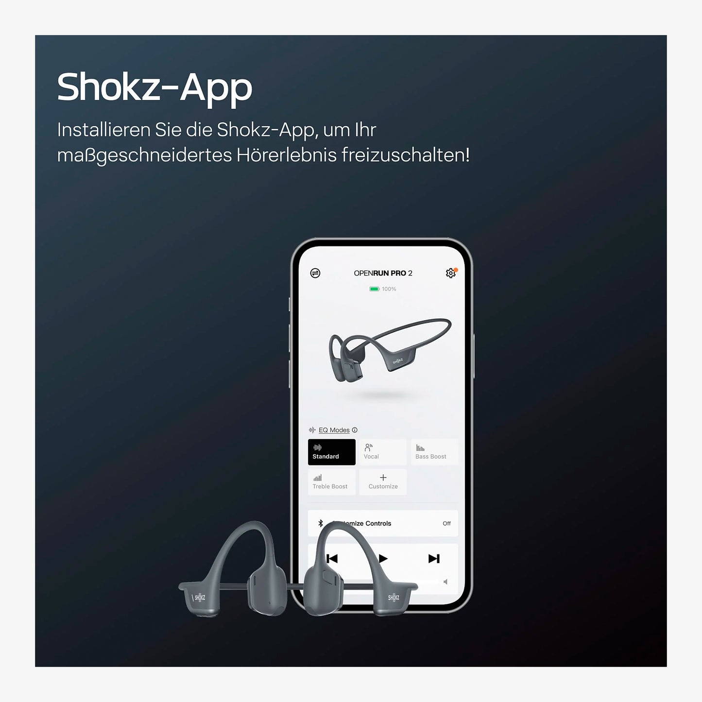 Shokz OpenRun Pro 2 Orange Open Ear Kopfhörer