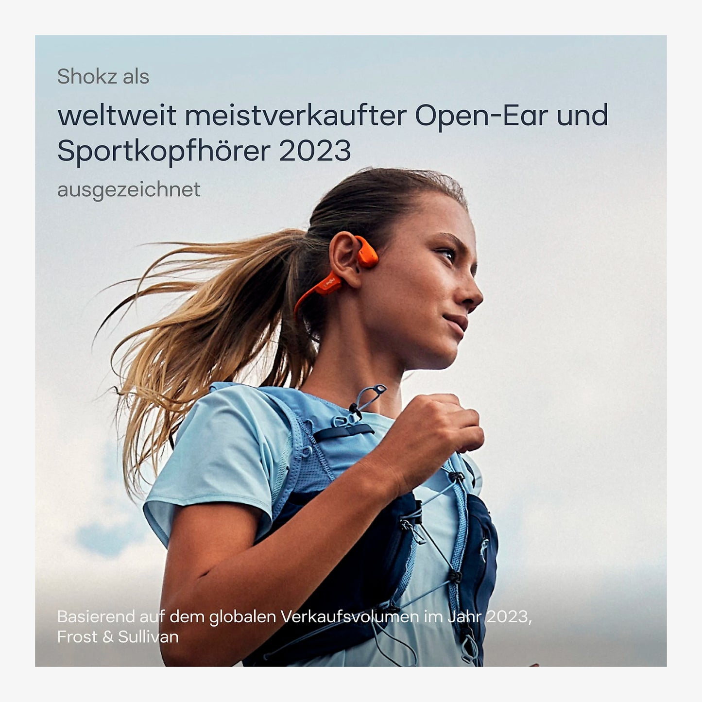 Shokz OpenRun Pro 2 Orange Open Ear Kopfhörer