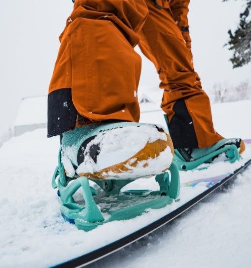 Step On Boots auf Snowboard