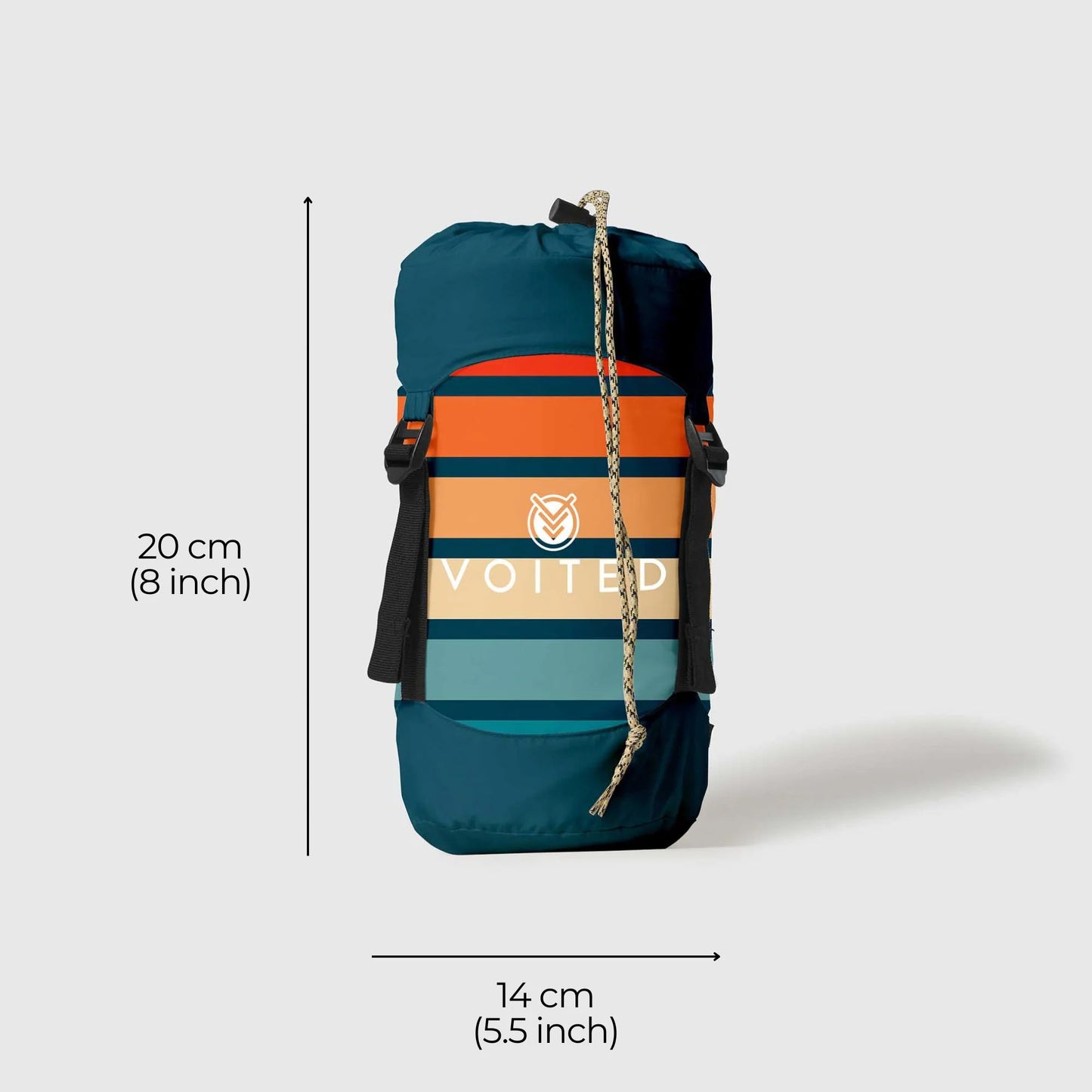 Voited Ripstop Travel Outdoordecke mit Kapuze 2025