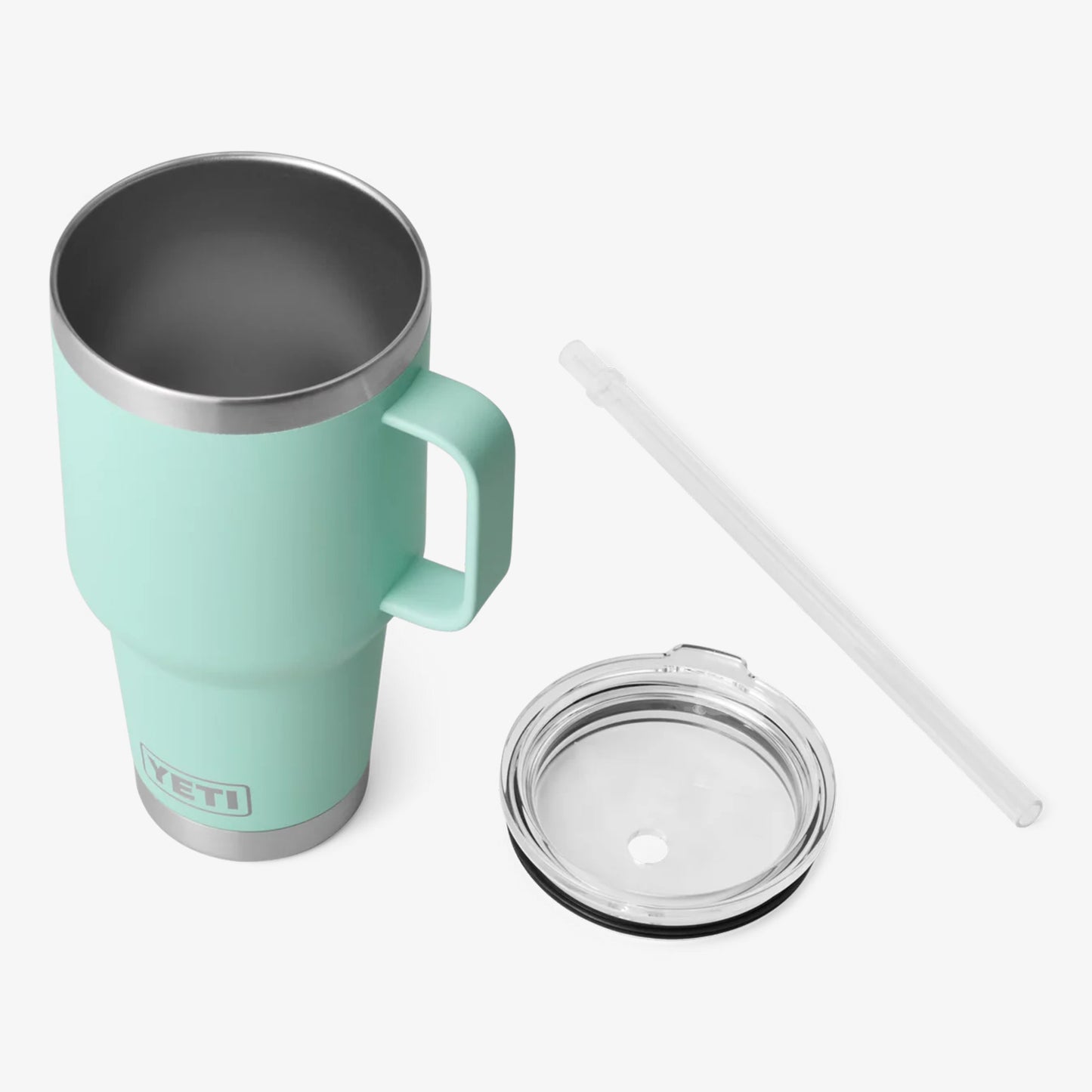 Yeti Rambler Trinkbecher mit Trinkhalmdeckel 35oz (1L)