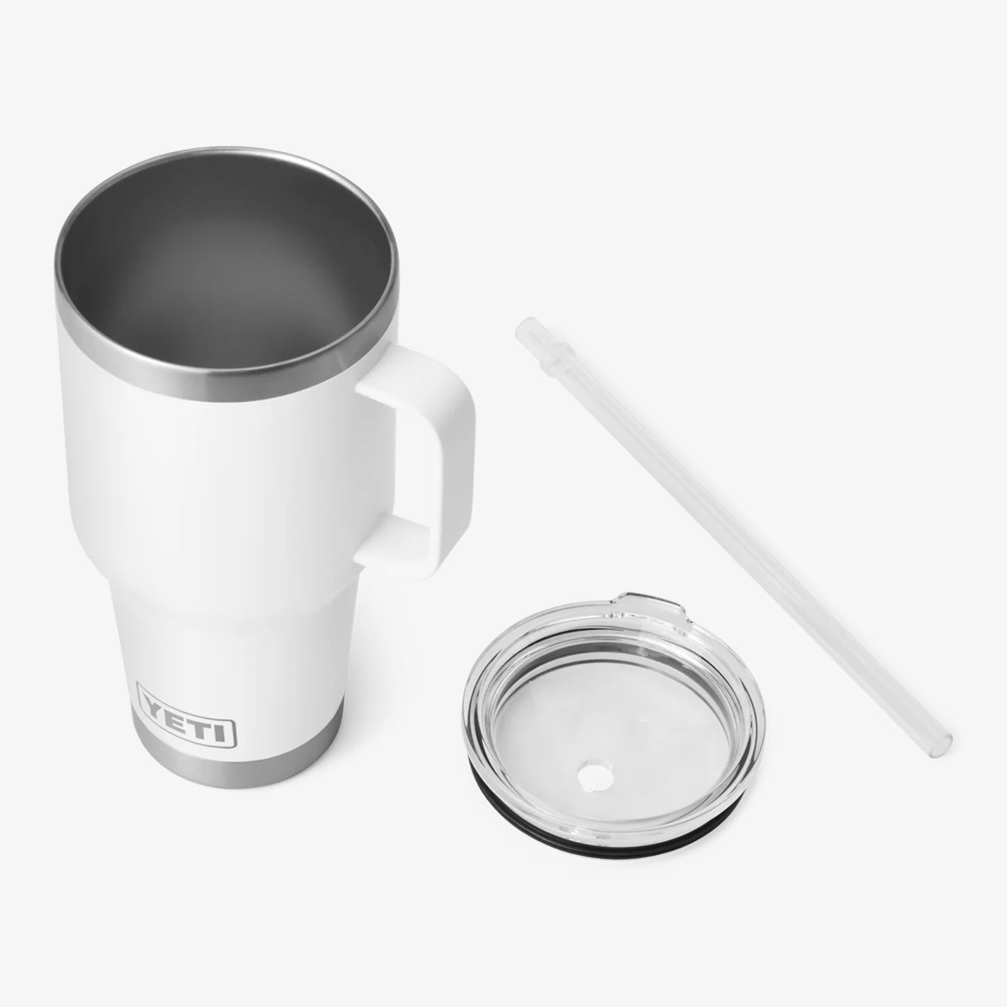Yeti Rambler Trinkbecher mit Trinkhalmdeckel 35oz (1L)