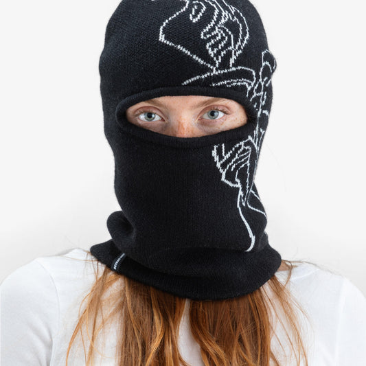 Beyond Medals Jacquard Knit Balaclava Angel 2027