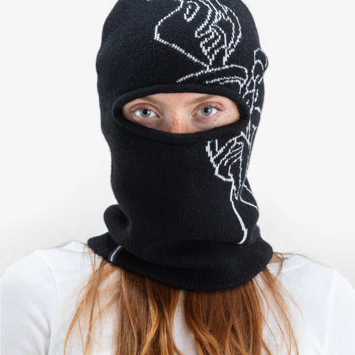 Beyond Medals Jacquard Knit Balaclava Angel 2027