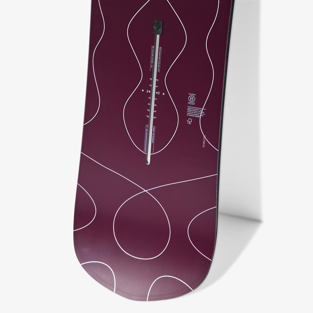 Burton Family Tree Sketch Artist Camber Snowboard 2027