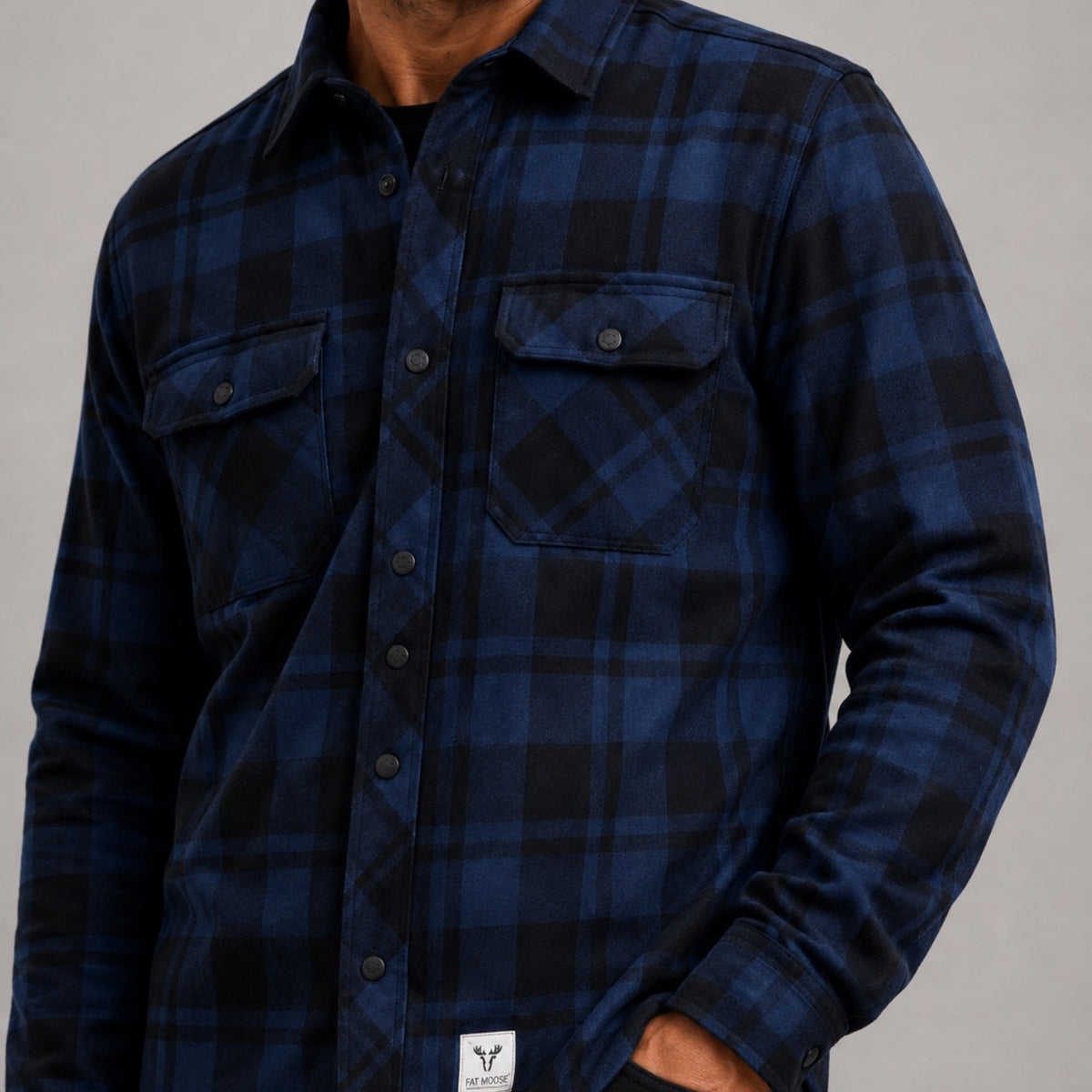 Fat Moose New Adrian Cotton Check Shirt 2027