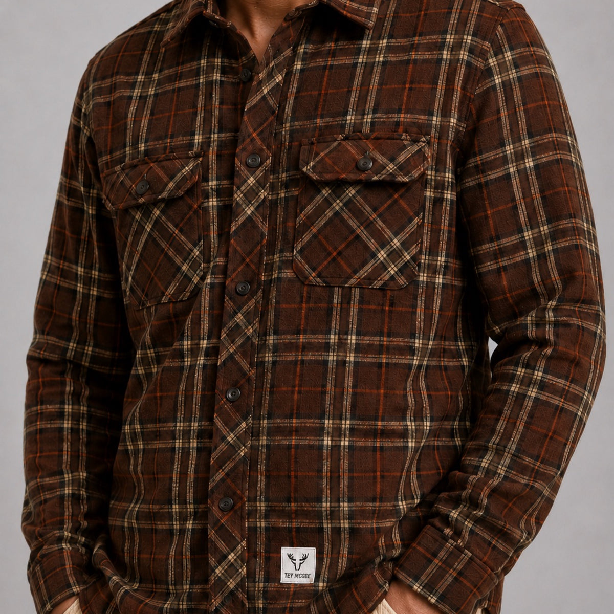 Fat Moose New Adrian Cotton Check Shirt 2027