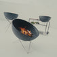 Höfats Bowl 57 Plancha Grillset hoch