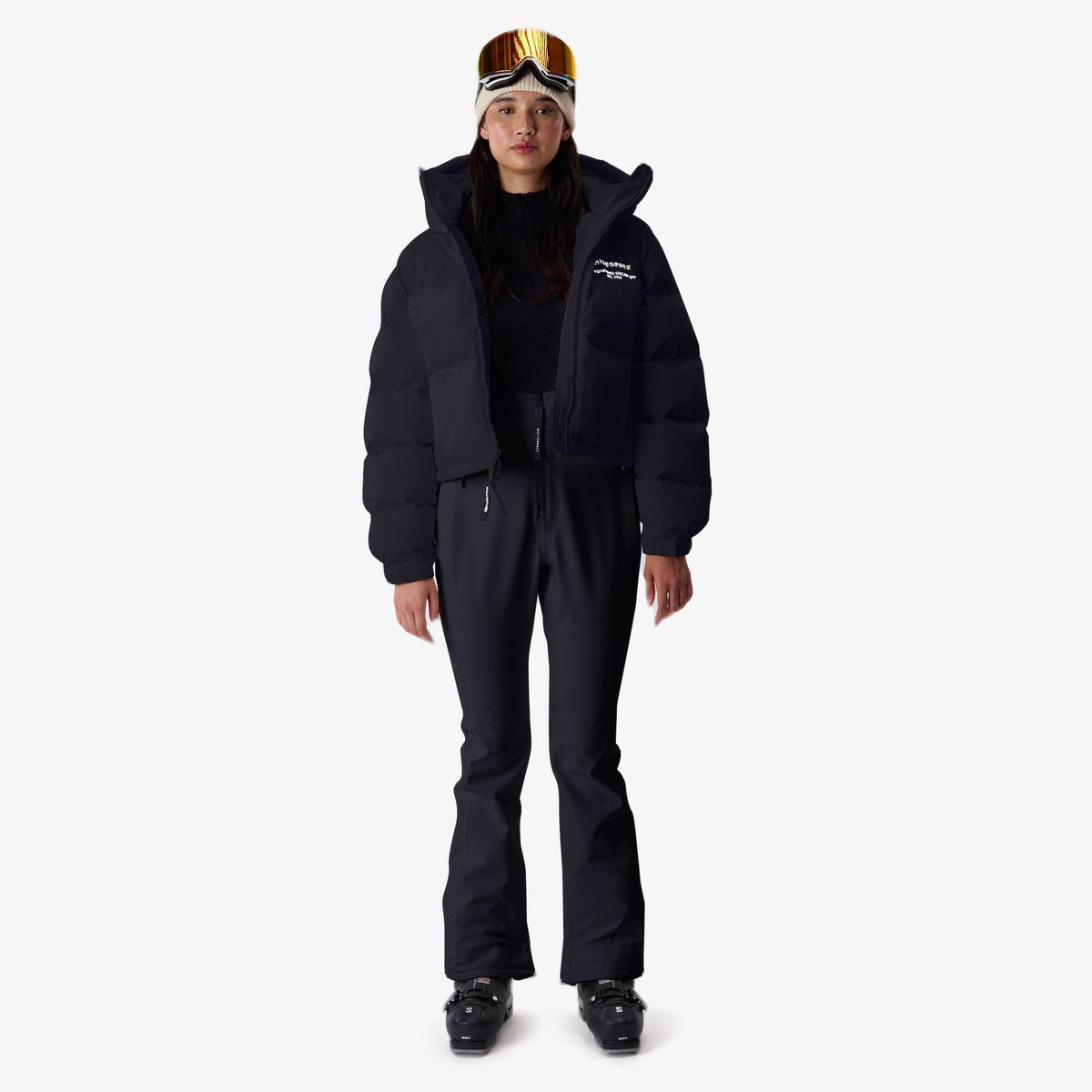 Whitespace Cropped Puffer Jacket 2027 für Damen