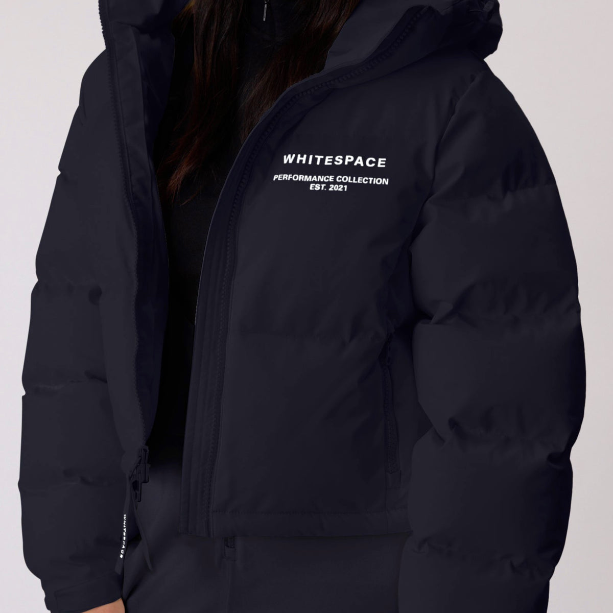 Whitespace Cropped Puffer Jacket 2027 für Damen