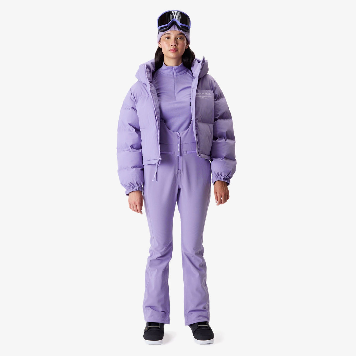 Whitespace Cropped Puffer Jacket 2027 für Damen